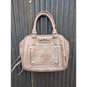 Vintage Union Bay Purse Hand Bag Faux Leather Western Boho Y2K Coastal Cowgirl